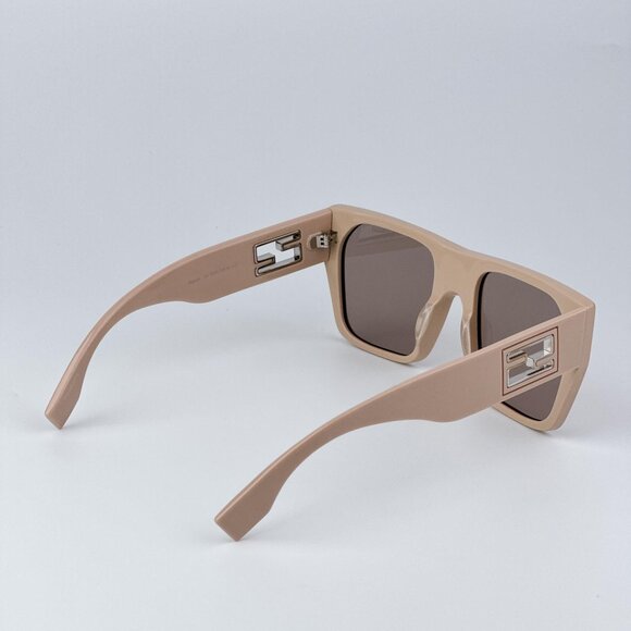 Fendi BAGUETTE FE40124I 57E Men BRAND NEW Sunglasses Square  display picture 1